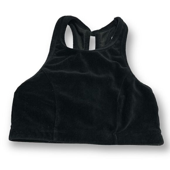 Aerie Ribbed Velvet Sports Bra Size Small - Picture 1 of 4